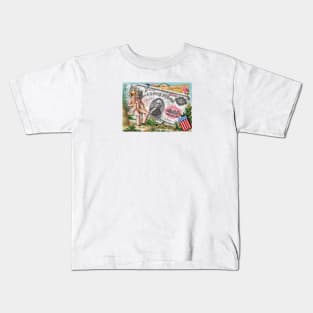 19th C. American Commerce Kids T-Shirt